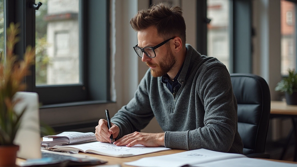 Design thinking proces diagram met vijf stappen en gebruikersfoto's